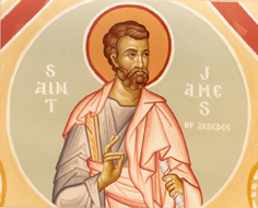 The Holy Apostle James (Iakovos).