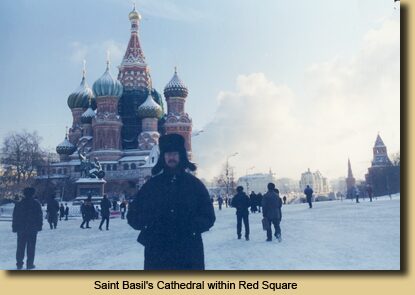 Saint Basil’s Cathedral within Red Square