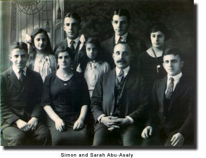 Siman and Sarah Abu-Asaly, and Family