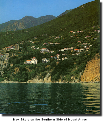New Skete on the Southern Side of Mount Athos