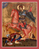 The Holy and Great Martyr Dimitrios.