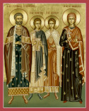 Ss. Evstathios, Theopiste, Theopistos & Agapios.