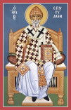 St Spiridon the Wonderworker, Bishop of Tremithus.