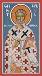 St. Kyril, Archbishop of Jerusalem.