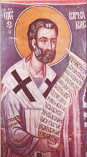 Saint Barnabas. Church of the Holy Cross, Platanistasa, Cyprus (15th c.).