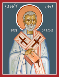 St. Leo the Great, Pope of Rome.